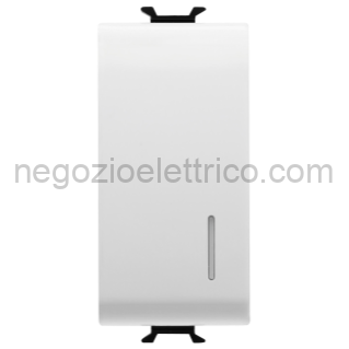 GEWGW10913 PULSANTE ELETTR.BUS/230V BILED 1M CH/WH