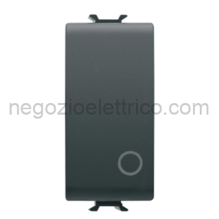 GEWGW12134 PULSANTE 1M 2P NA 16A NERO