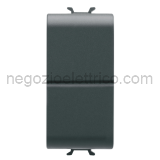 GEWGW12141 PULSANTE UNIP.DOPPIO NA 16A NERO