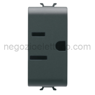 GEWGW12286 PRESA 1M 2P+T 15A ST.USA NERO