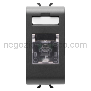GEWGW12401 CONNETTORE TELEFONICO RJ11 1M NERO