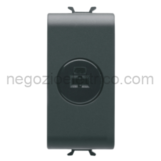 GEWGW12454 CONNETTORE CIRCUITI FONICI 1M NERO