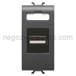GEWGW12459 PRESA USB 1M NERO