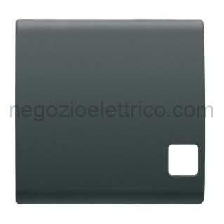 GEWGW12552 TASTO DOPPIO GEMMA SIN.PER PULS.KNX NERO