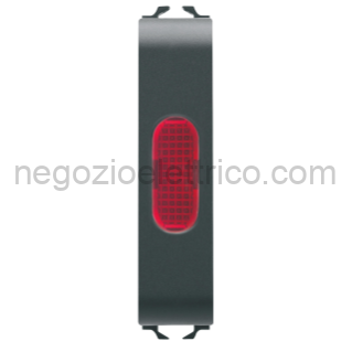 GEWGW12643 SPIA DI SEGNALAZIONE ROSSO 1/2M NERO
