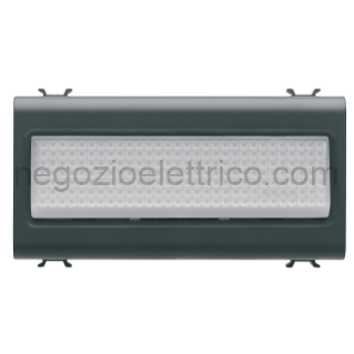GEWGW12656 SEGNAPASSO 12Vac/dc-230Vac TRASP.4M NERO