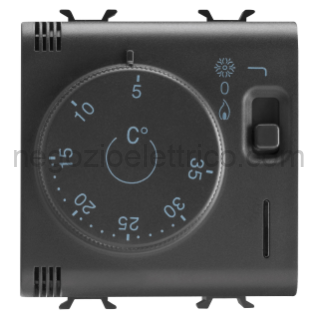 GEWGW12705 TERMOSTATO 2M 230Vac-50/60Hz NERO