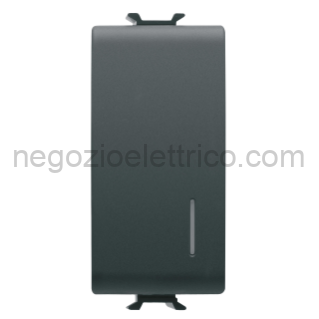 GEWGW12726 RELE' DI CHIAMATA 1M 1P 12V ac/dc NERO