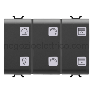 GEWGW12753A PULS.6CH TASTI E SIMB.NERA EASY