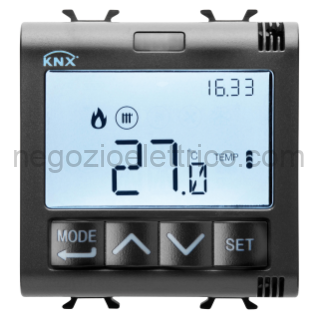 GEWGW12765H TERMOSTATO T+H EASY INCASSO NERO