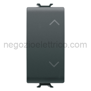 GEWGW12914 PULSANTE ELETTR.BUS/230V DOPPIO CH/BK