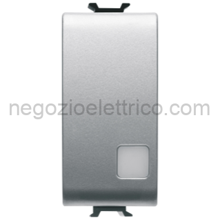 GEWGW14053 DEVIATORE 1M 1P 16AX ILL.SEGN.TITANIO