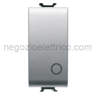 GEWGW14134 PULSANTE 1M 2P NA 16A TITANIO