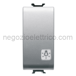 GEWGW14151 PULSANTE 1M 1P NA 16A ''LUCE'' TITANIO