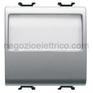 GEWGW14191 PULS.2M 1P NA 10A TARGA PORTAN.ILL.TIT.