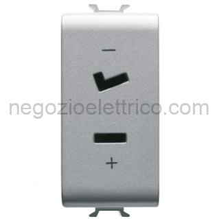 GEWGW14452 PRESA SELV 2P 6A 24V POLARIZZATA 1M TIT.