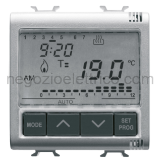 GEWGW14703 CRONOTERMOSTATO INCASSO 2M 230Vac TIT.