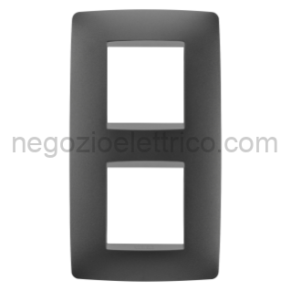 GEWGW16124VN PLACCA ONE INT.2+2P V.NERO SATINATO