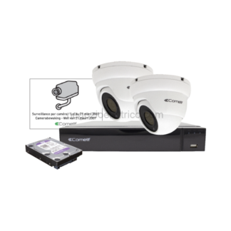 COEIPDKIT04S02PA/BEKIT IP 1x IPNVR004S05PA 2x IPDCAMS02FA +ACC