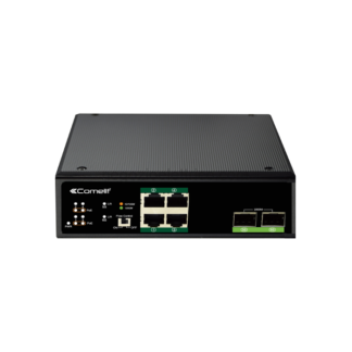 COEIPSWP06N02A SWITCH 4 PORTE POE + 2 SFP DIN MOUNT