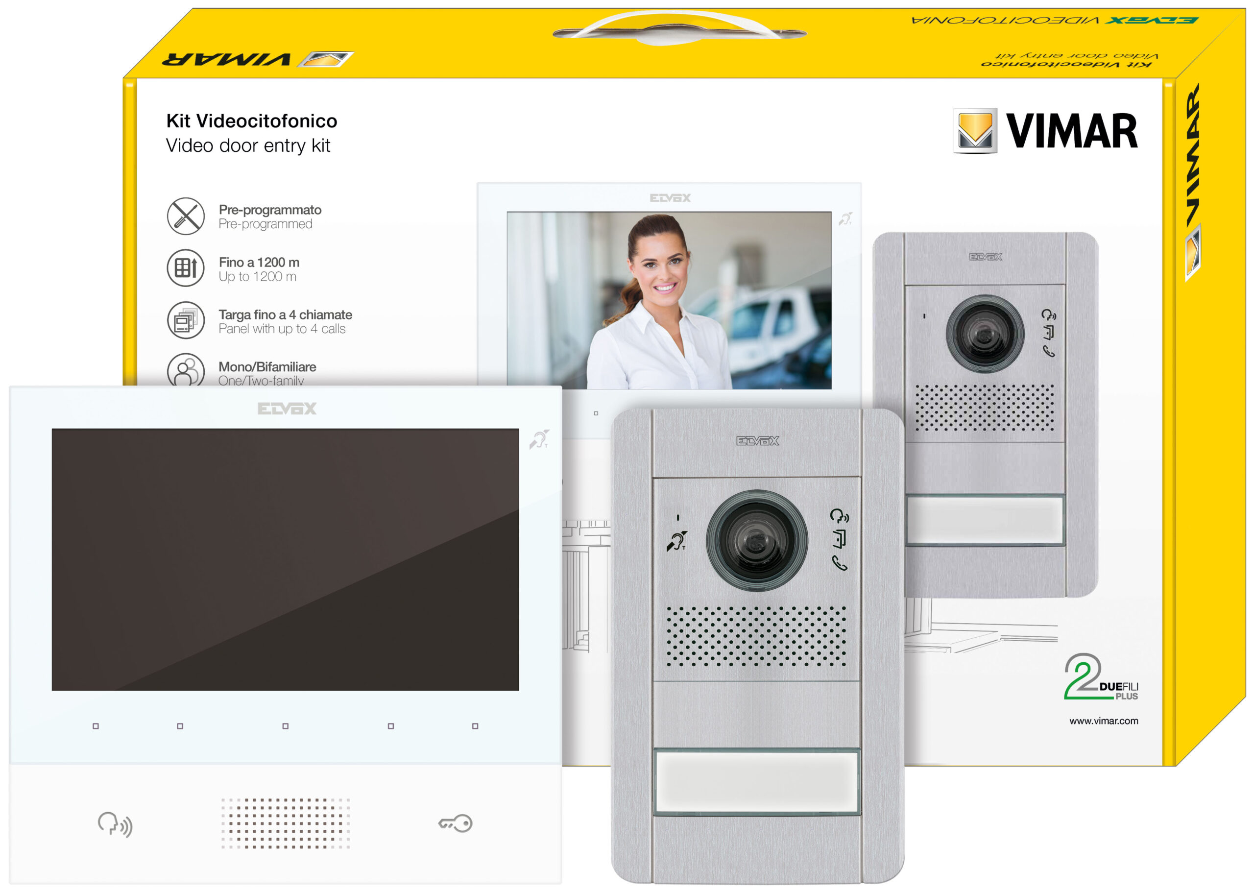 VIWK40505G.01 Kit videocitofonico m/bif.TAB 7 b.+41005