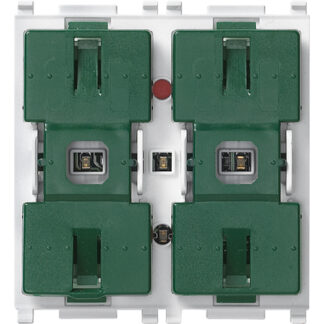 VIWR14527 Due pulsanti basculanti +att. tapparelle