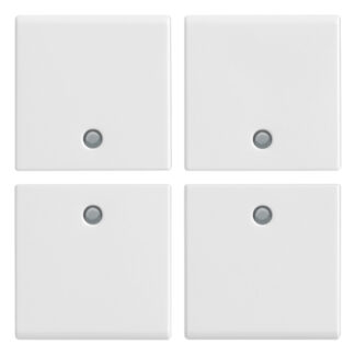 VIWR14841 Quattro mezzi tasti 1M neutri bianco
