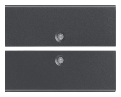 VIWR19842 Due mezzi tasti 2M neutri grigio