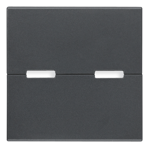 VIWR20532.S Tasto 2M neutro puls. basculanti grigio