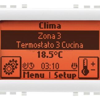 VIWR21509.B Centrale touch screen 3M bianco