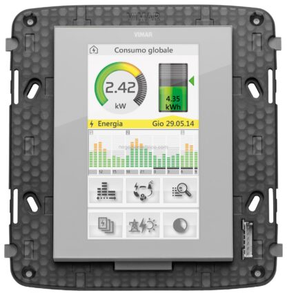 VIWR21511.1.BN Touchscreen domotico 4