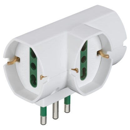 VIWRI.00315.B Adattatore sfals. vert. S17+3univ.bianco
