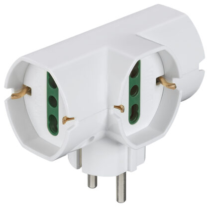 VIWRI.00316.B Adattatore verticale S31+3 univ. bianco