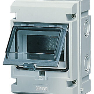 VIWV51005 Centralino parete 5M IP55 +PT grigio