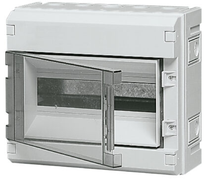 VIWV51112 Centralino parete 12M IP55 +PT grigio