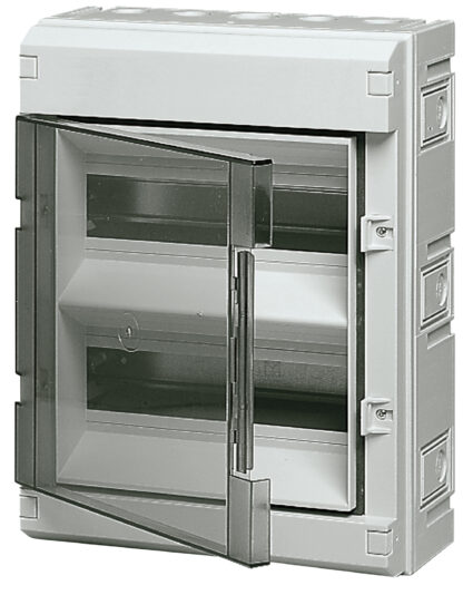 VIWV51124 Centralino parete 24M IP55 +PT grigio