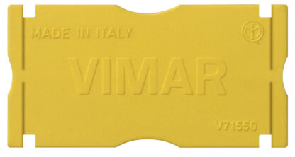 VIWV71550 Separatore per scat.inc.rett.giallo