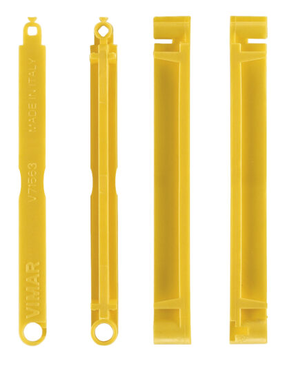 VIWV71563 Giunto unione scatole orizz+vert giallo
