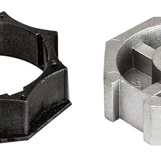 VIWZXVO Coppia adattatori ottagon. tappar. D60mm