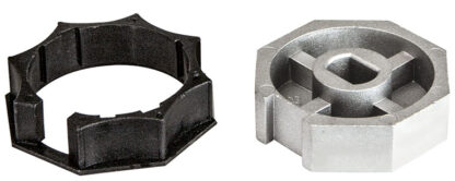 VIWZXVO Coppia adattatori ottagon. tappar. D60mm